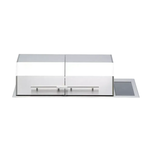 Kenyon Texan 30-Inch Built-In Electric Grill - 240V Split-Lid with Precision Touch Controls