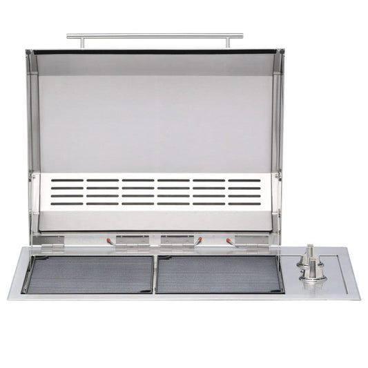 Kenyon Texan 30-Inch Built-In Electric Grill - 240V Dual-Burner with Precision Knob Control