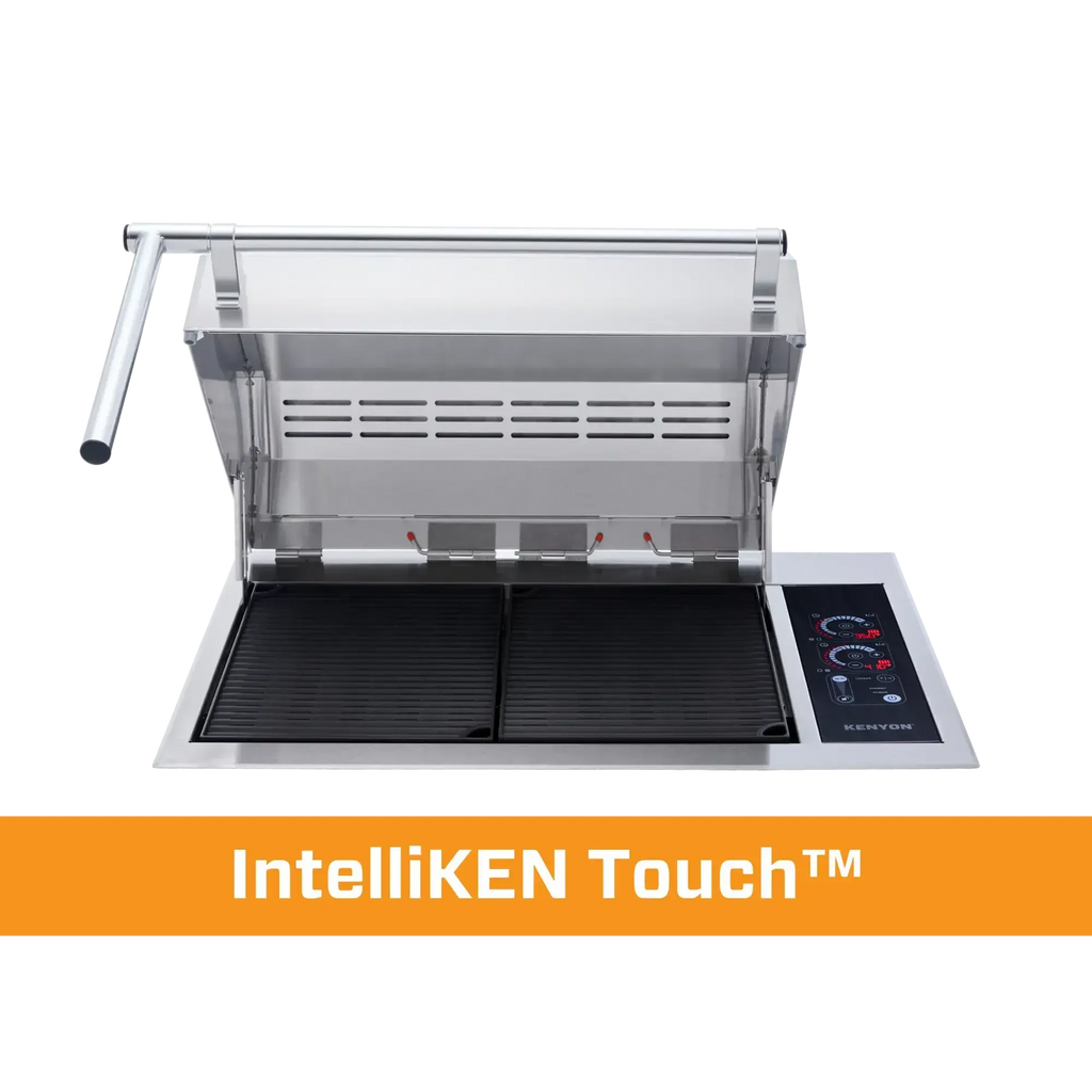 Kenyon Texan 30-Inch Built-In Electric Grill - 240V with IntelliKEN Touch Control & ADA Handle