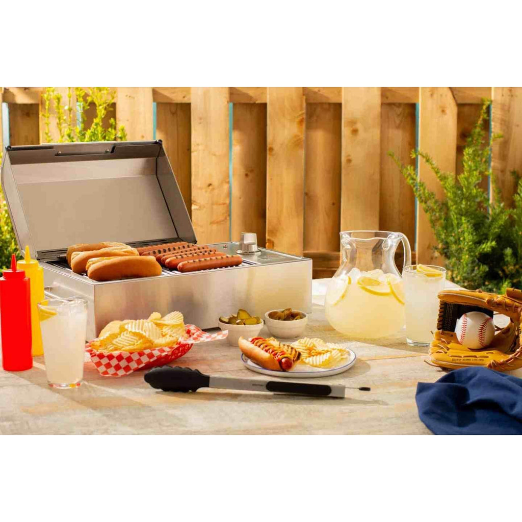 Kenyon City 21-Inch Portable Electric Grill - 120V Single Burner Indoor/Outdoor Cooktop