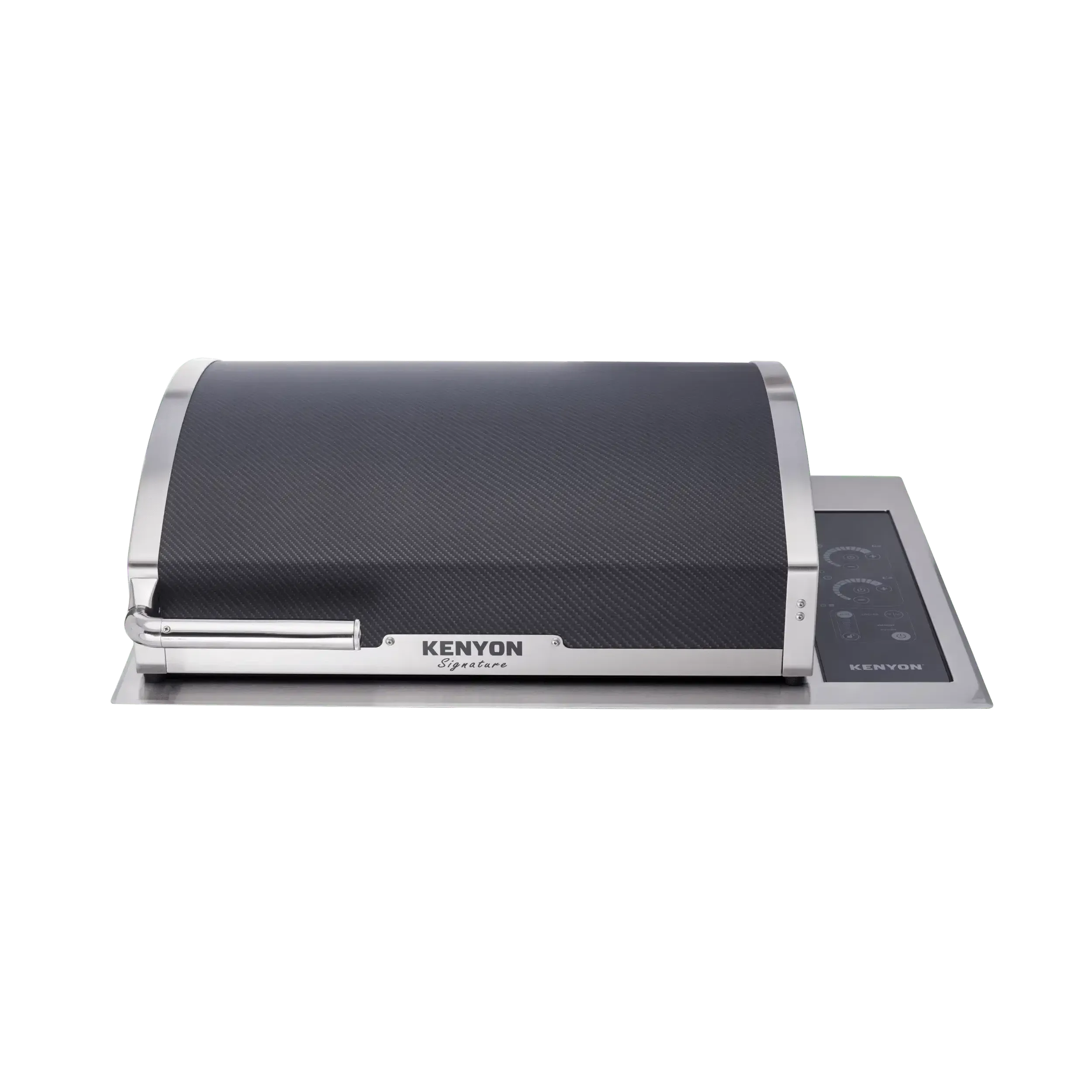 Kenyon Signature 30-Inch Built-In Electric Grill - 240V with IntelliKEN Touch Control and Carbon Fiber Lid