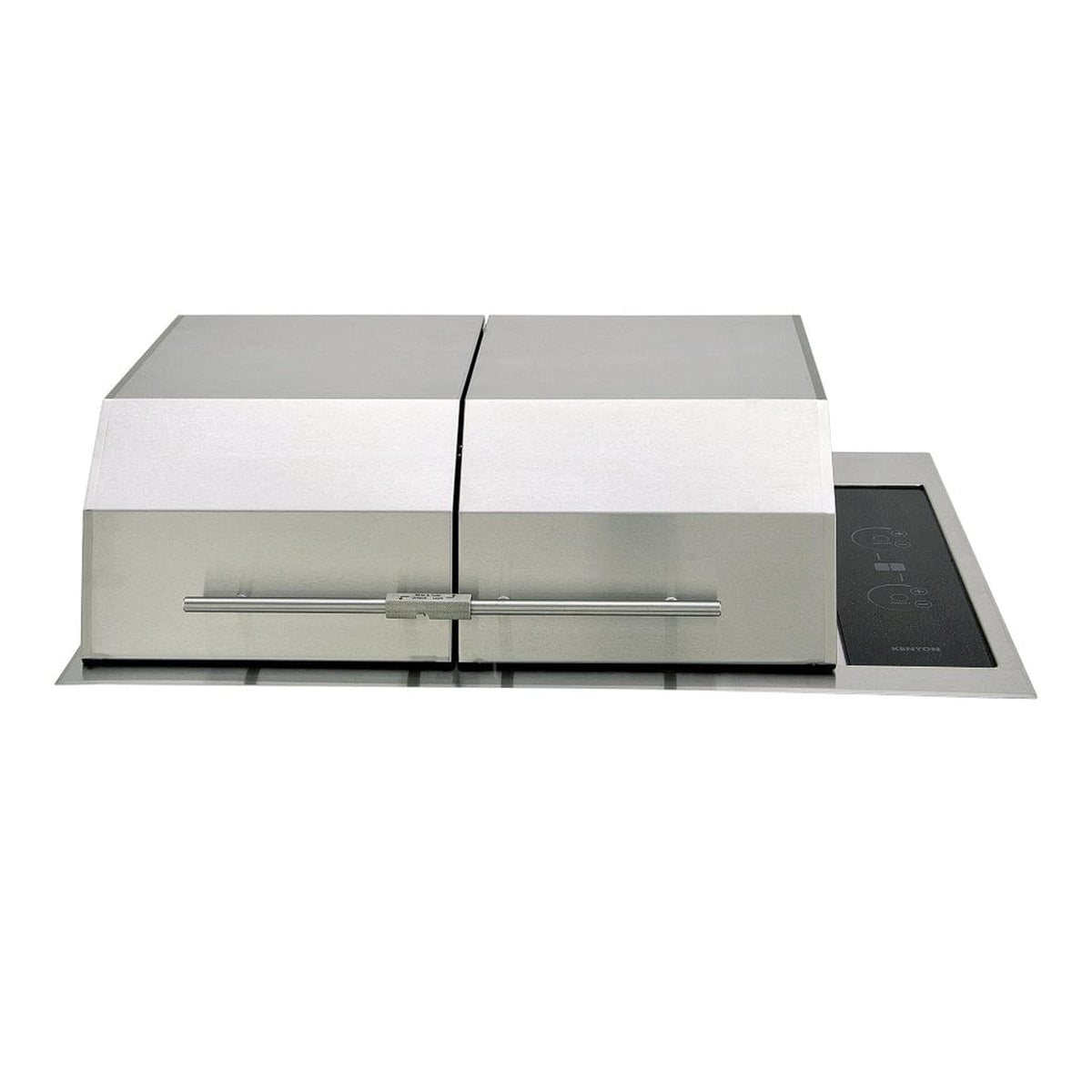 Kenyon Texan 30-Inch Built-In Electric Grill - 2-Burner Split-Lid with Touch Controls