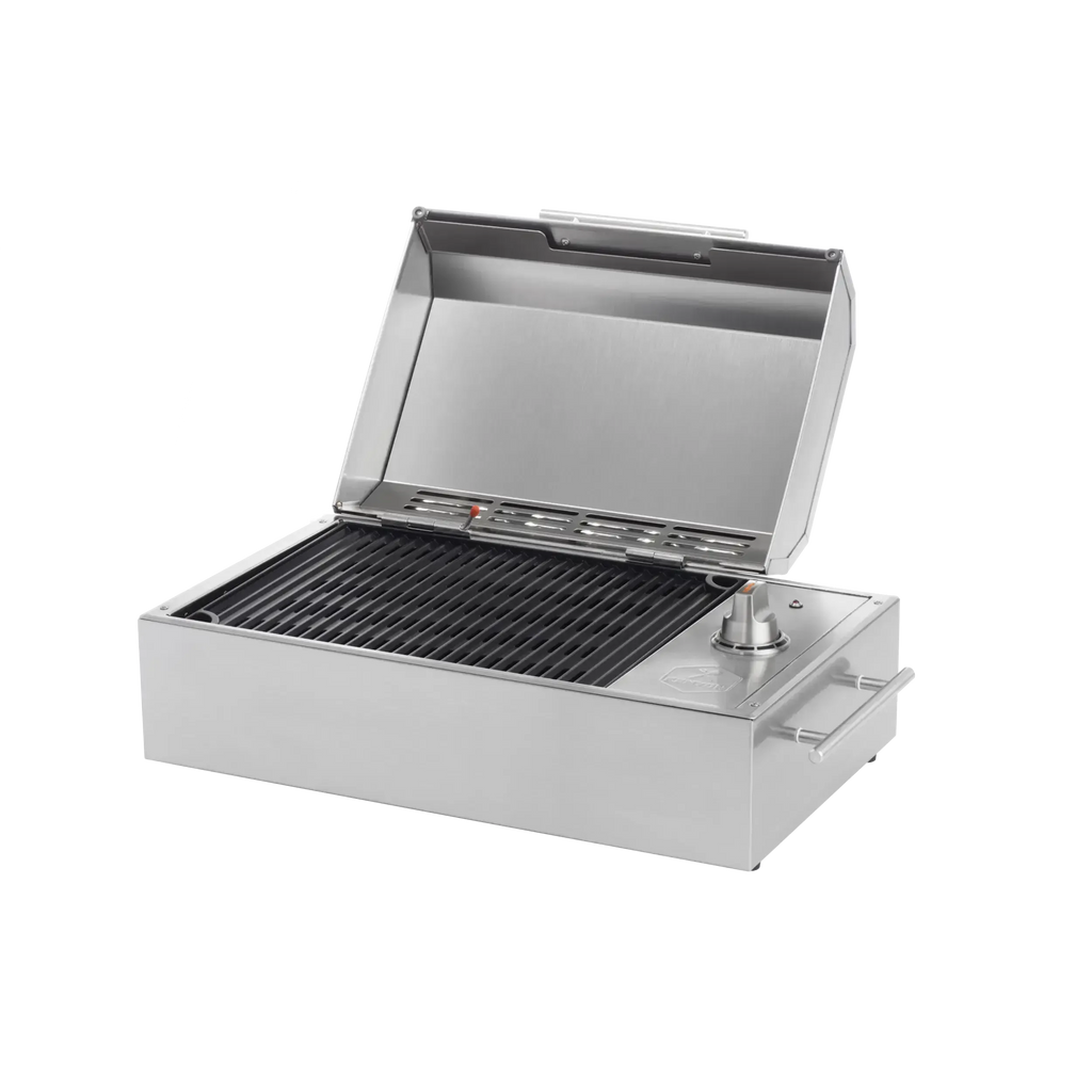 Kenyon City 21-Inch Portable Electric Grill - 120V Single Burner Indoor/Outdoor Cooktop