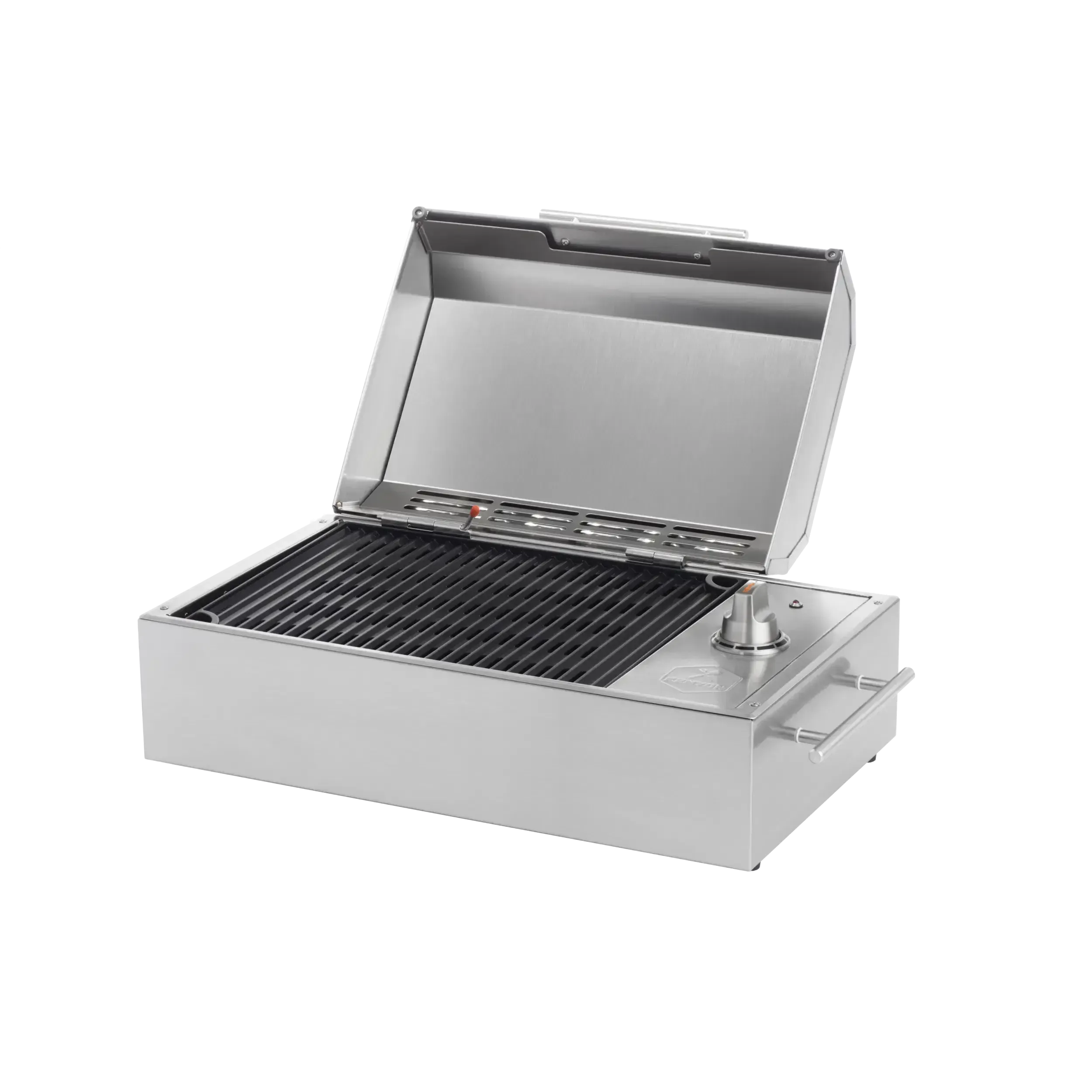 Kenyon City 21-Inch Portable Electric Grill - 120V Single Burner Indoor/Outdoor Cooktop