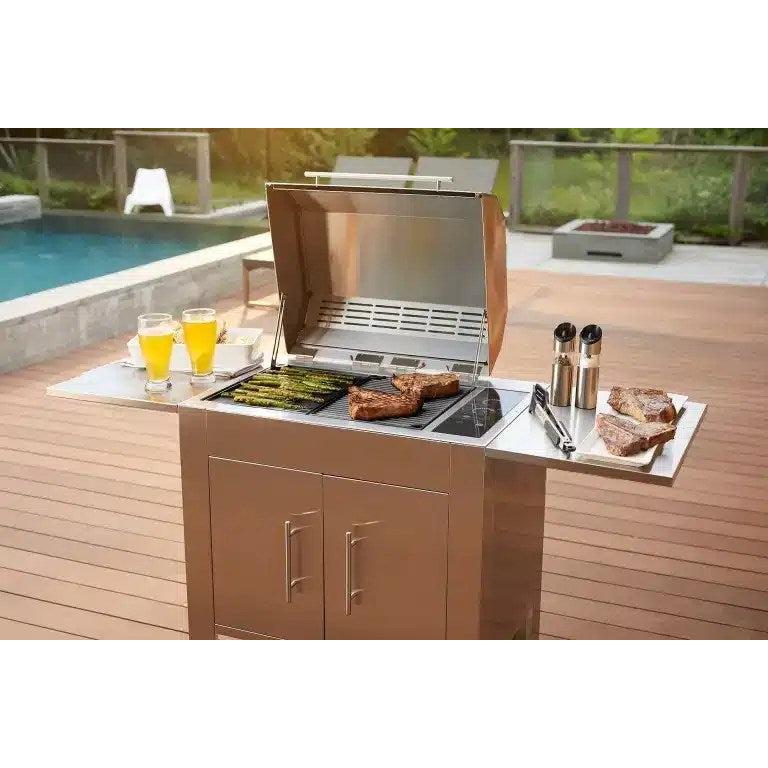 Kenyon Texan 30-Inch Electric Grill - 2-Burner Freestanding with IntelliKEN Touch Control