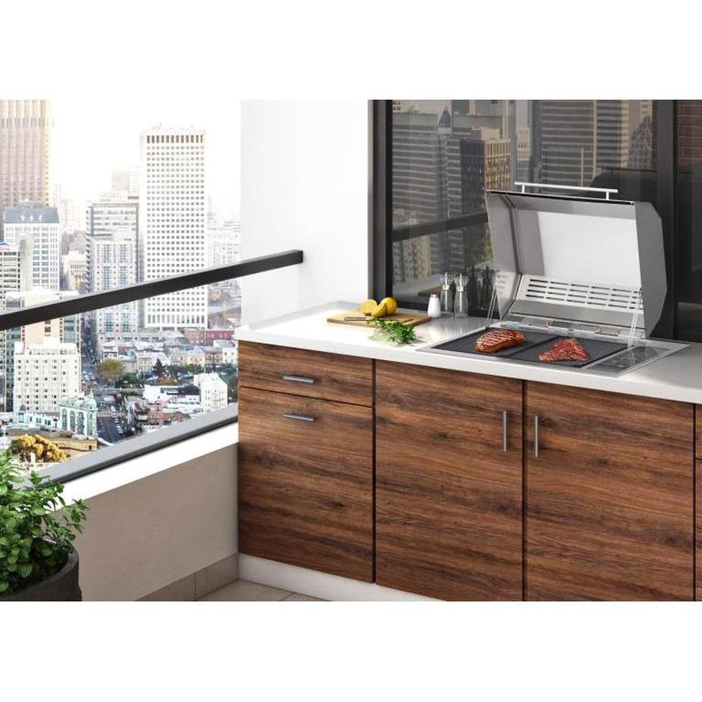 Kenyon Texan 30-Inch Built-In Electric Grill - 240V Dual-Burner with IntelliKEN Touch Control