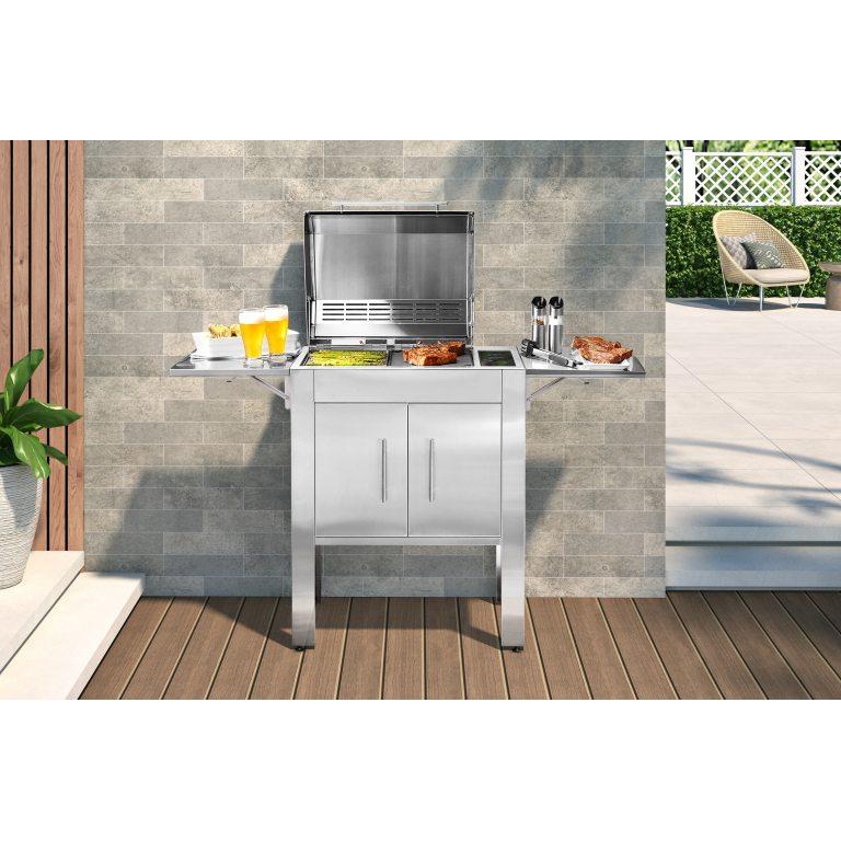 Kenyon Texan 30-Inch Electric Grill - 2-Burner Freestanding with IntelliKEN Touch Control