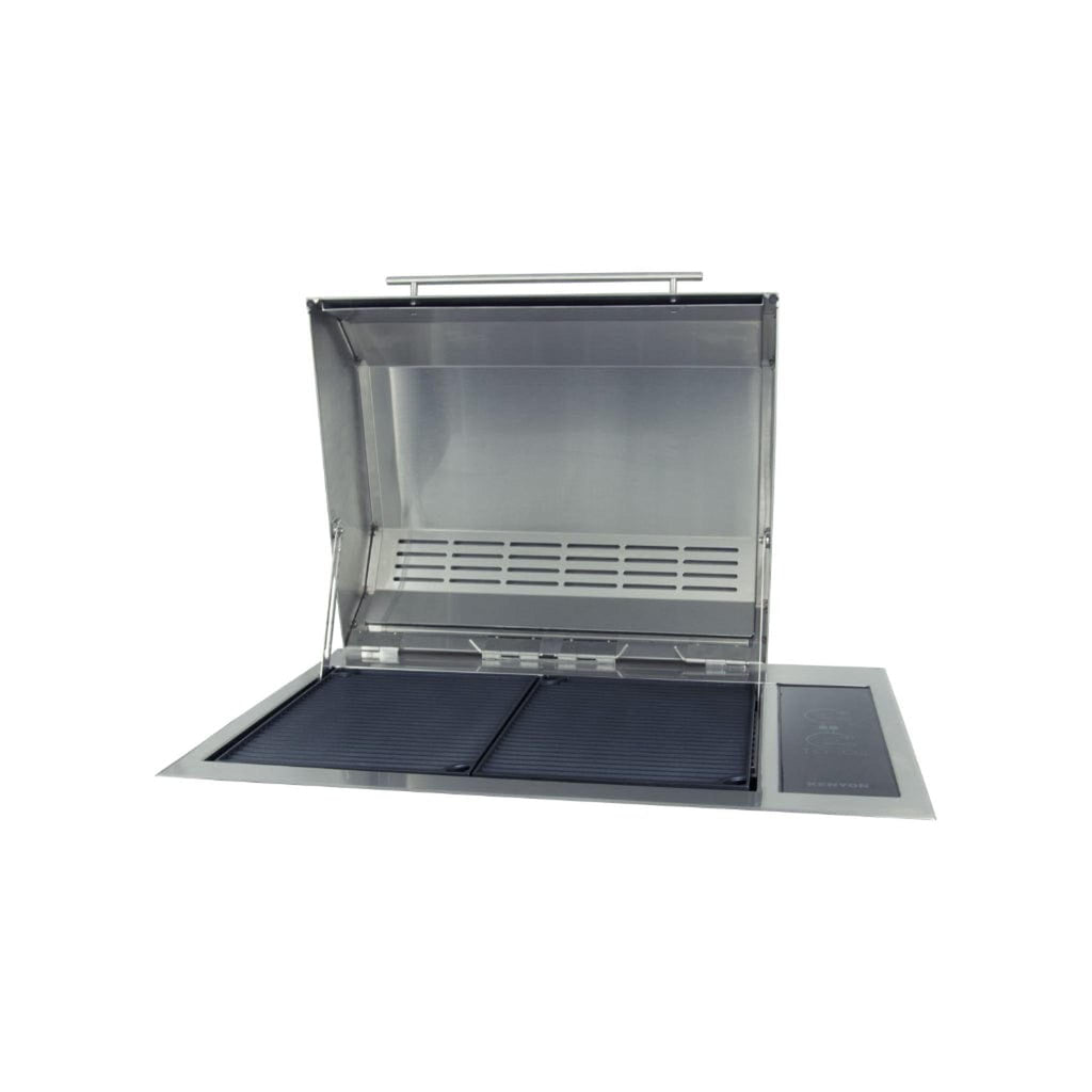 Kenyon Texan 30-Inch Built-In Electric Grill - 240V Dual-Zone Cooking with Touch Control