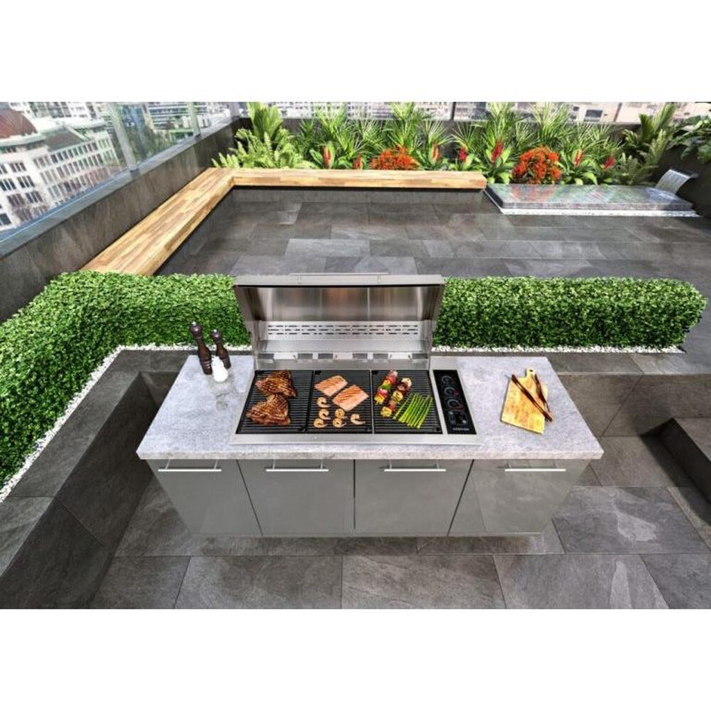 Kenyon Big American 41-Inch 240V Built-In Electric Grill - 3-Burner with IntelliKEN Touch Control