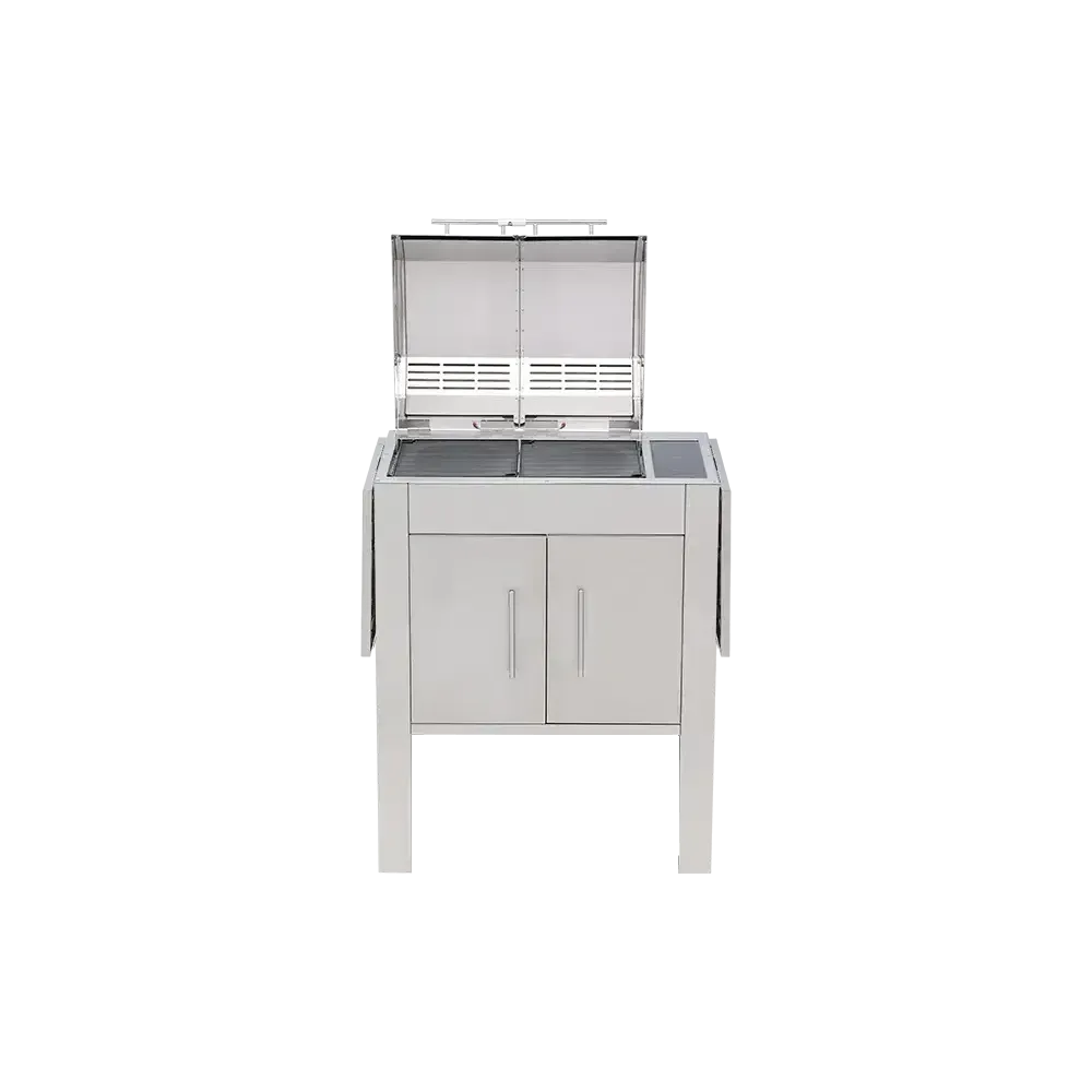 Kenyon Texan 240V Electric Grill with Stand - Dual-Zone Touch Control