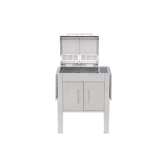 Kenyon Texan 240V Electric Grill with Stand - Dual-Zone Touch Control