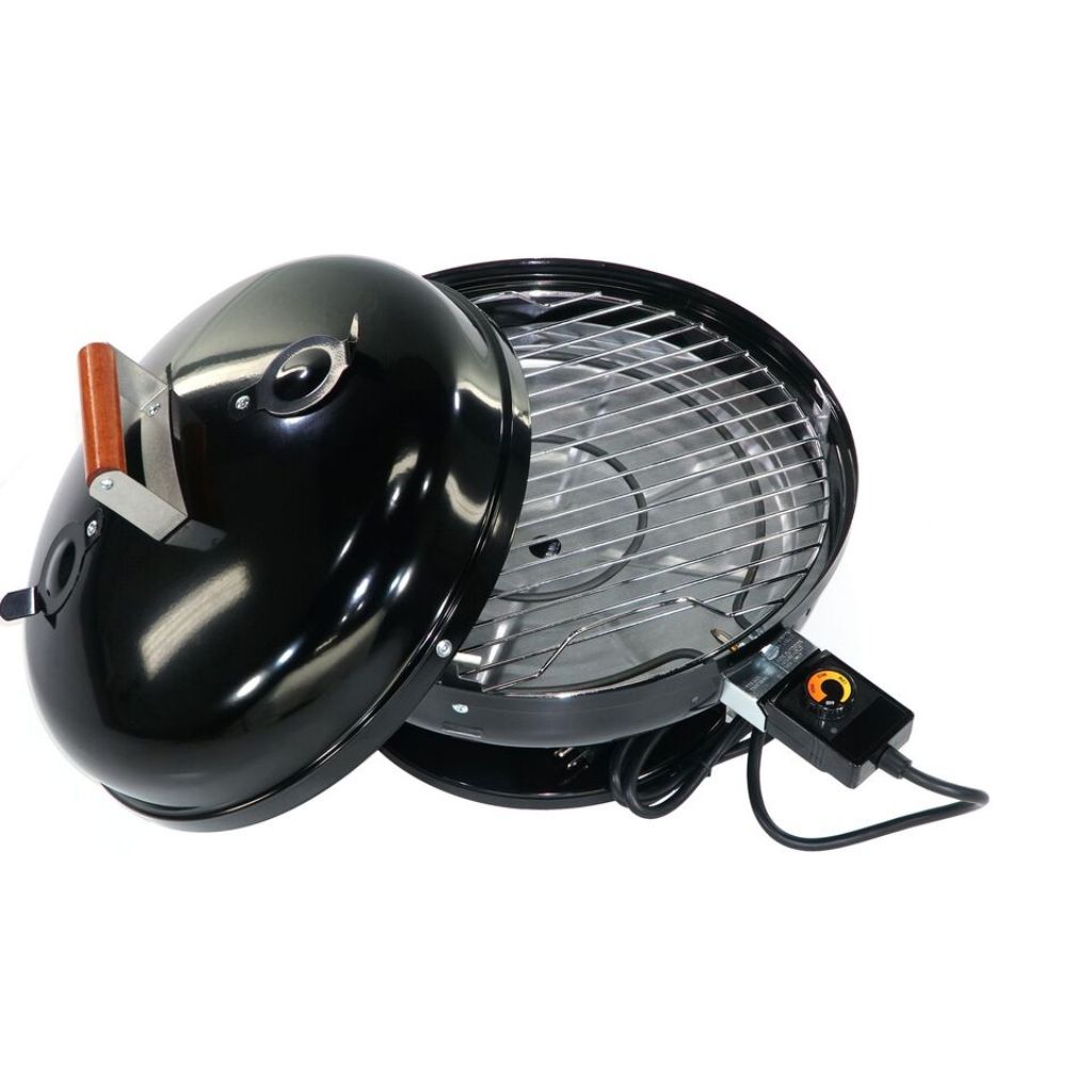 Americana 21-Inch Lock 'N Go Portable Electric Grill - Black