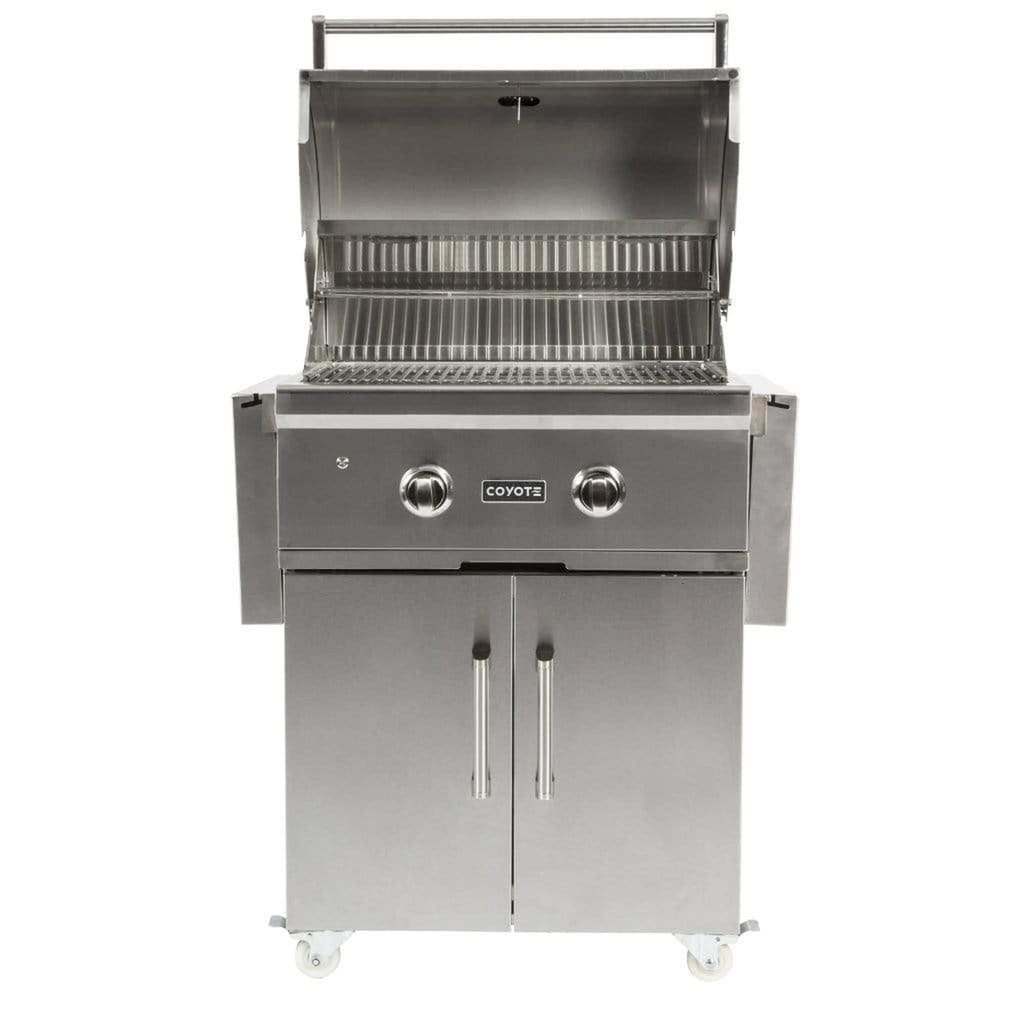 Coyote C-Series 28-Inch 2-Burner Freestanding Natural Gas Grill