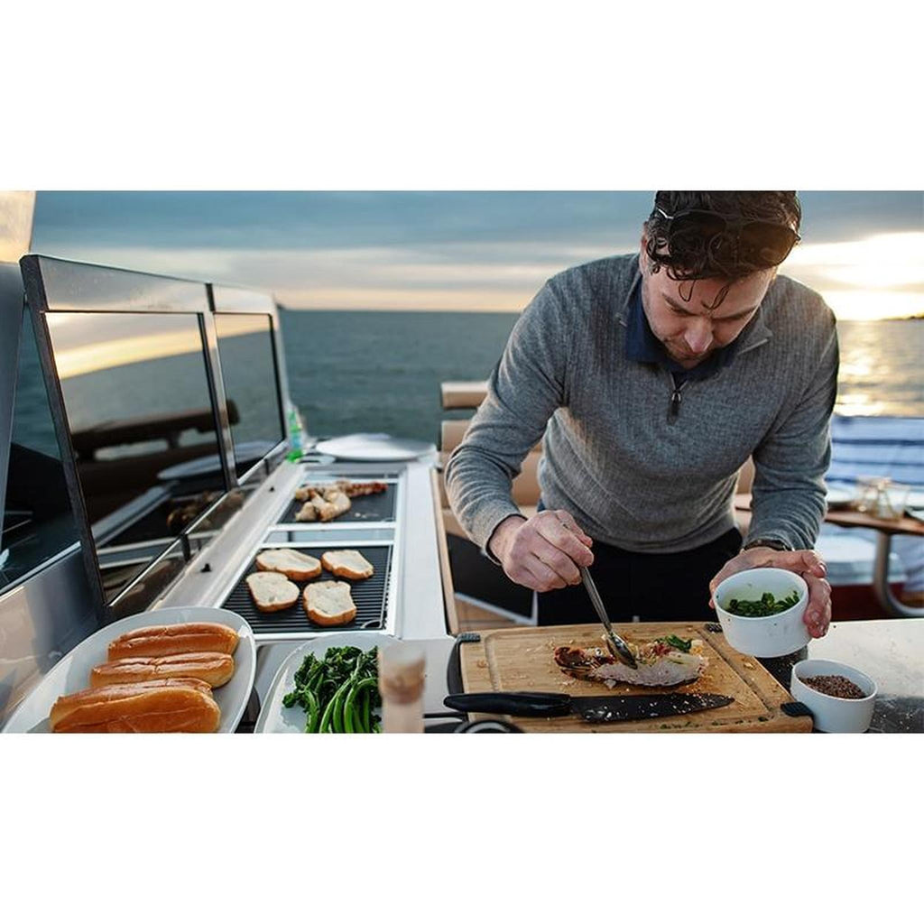 Kenyon Frontier 21-Inch Built-In Electric Grill - 120V Single Burner with IntelliKEN Touch Control