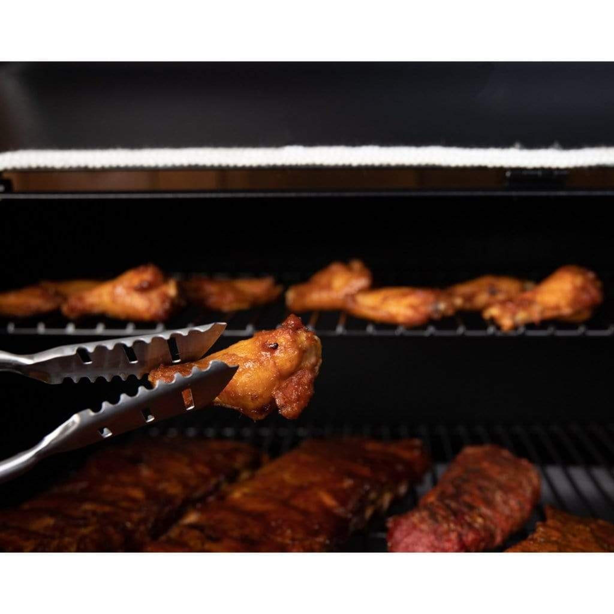 Fire Sense KC King 950 Wood Pellet Grill - Premium Electric Smoker & BBQ
