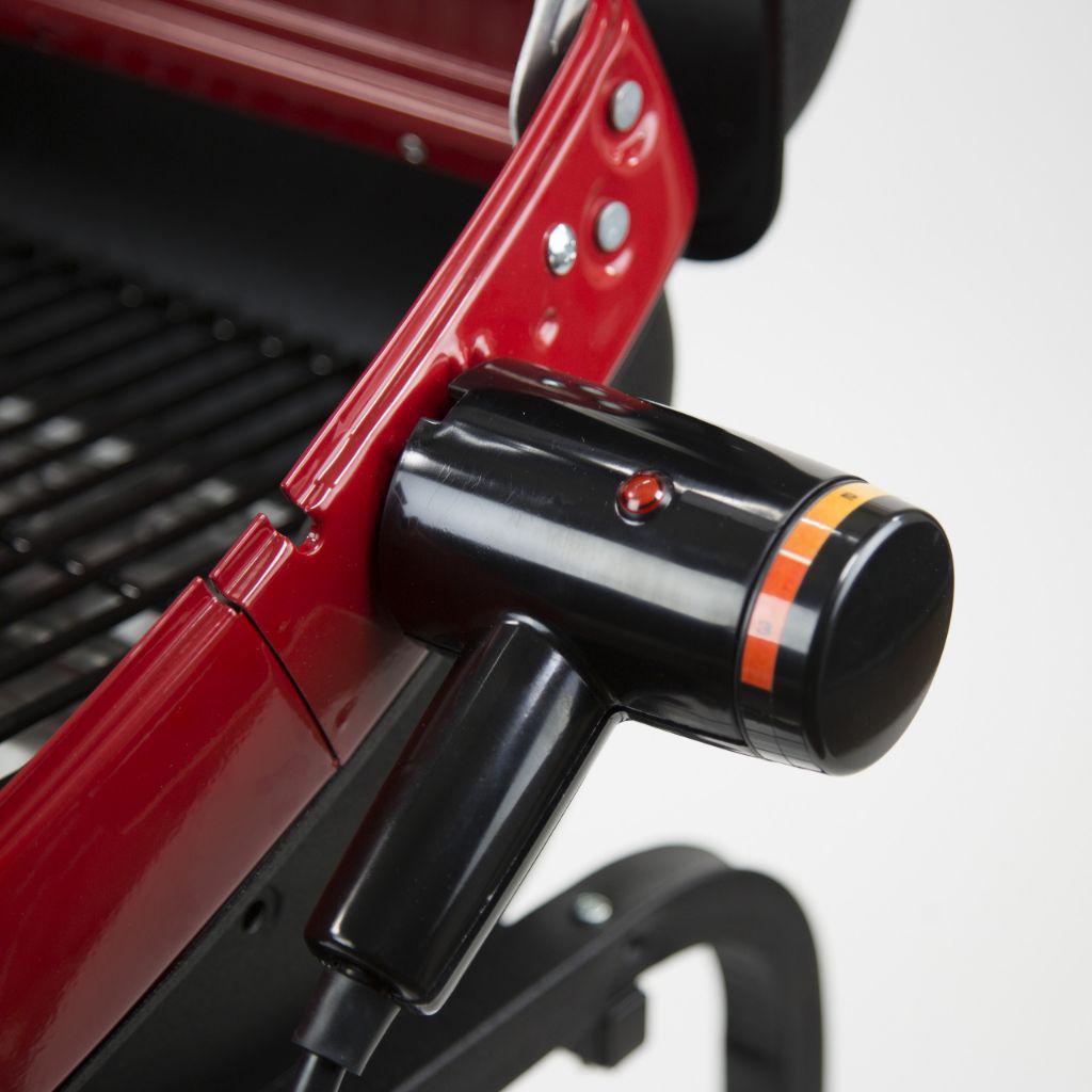 Americana 28-Inch Electric Cart Grill with Convenient Wire Shelf