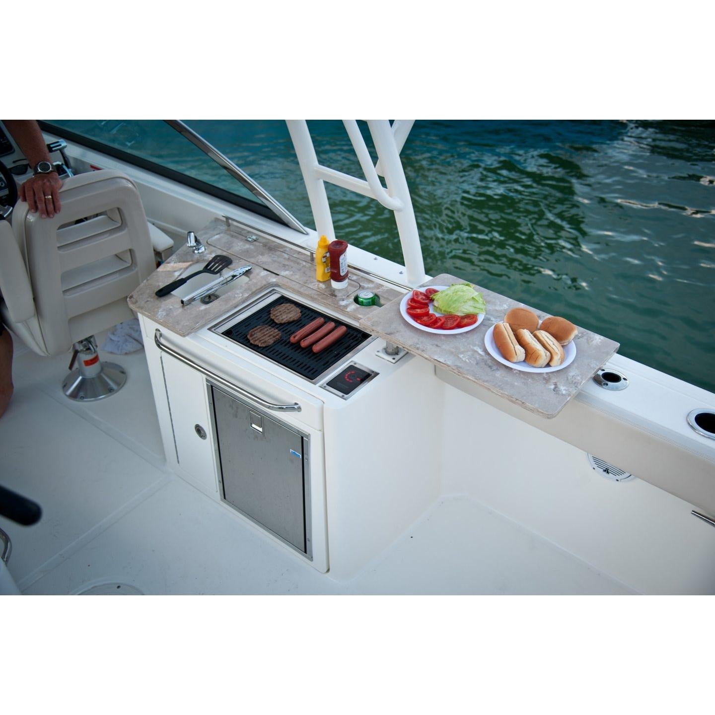Kenyon Frontier 18-Inch Built-In 240V Electric Grill with Remote Control