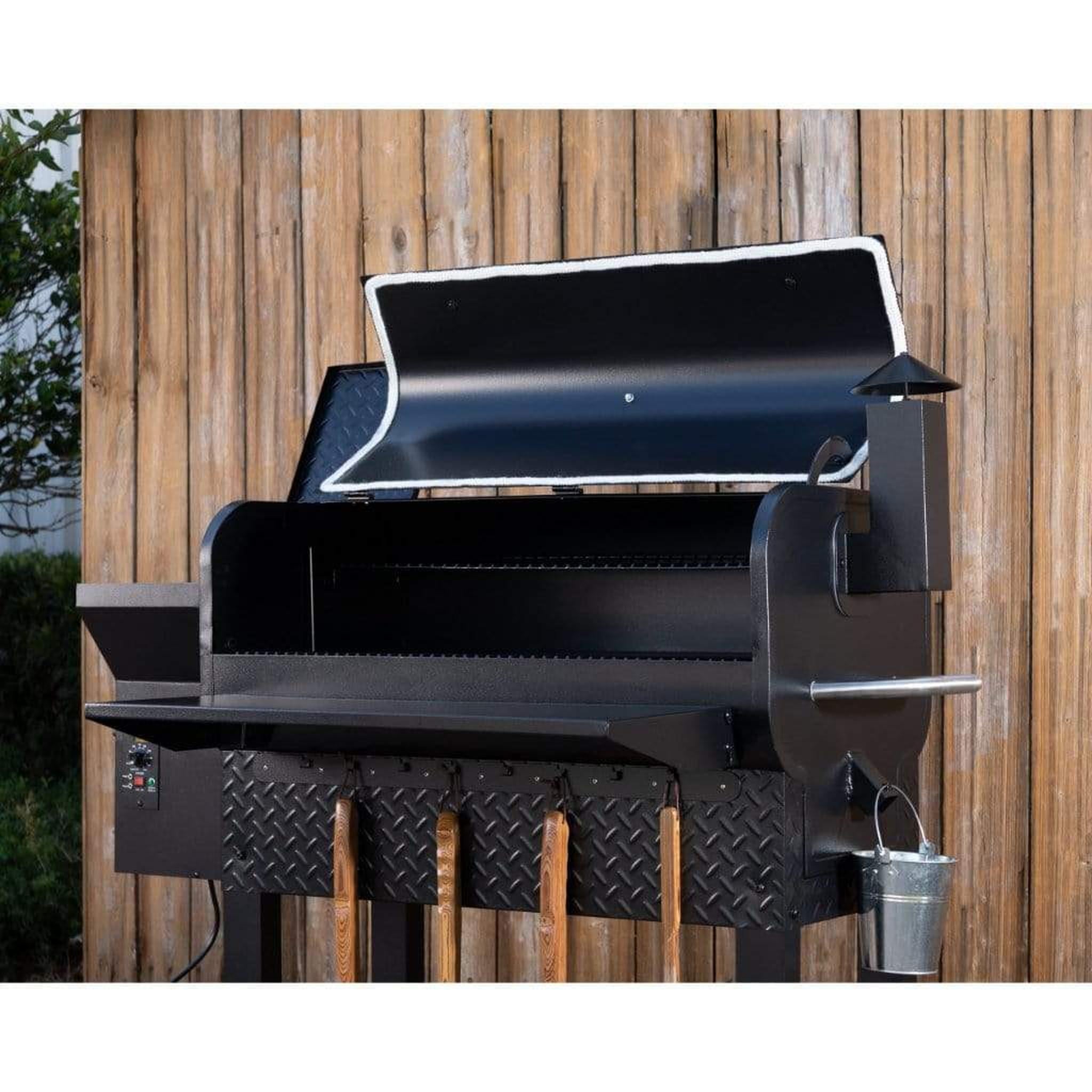 Fire Sense KC King 950 Wood Pellet Grill - Premium Electric Smoker & BBQ