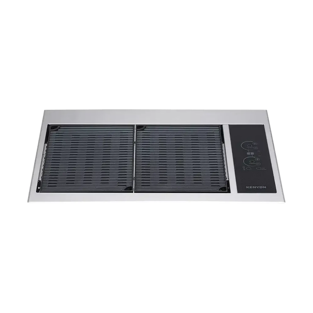 Kenyon Texan 30-Inch Built-In Electric Grill - 208V Dual-Burner with Precision Touch Control