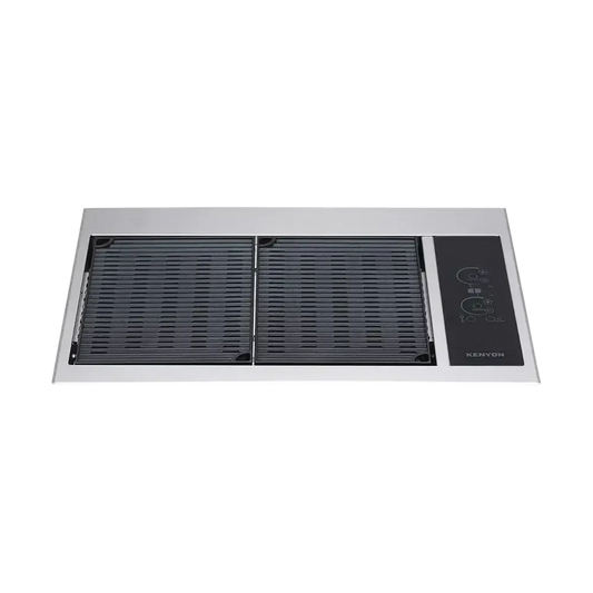 Kenyon Texan 30-Inch Built-In Electric Grill - 240V Dual-Burner with Precision Touch Controls
