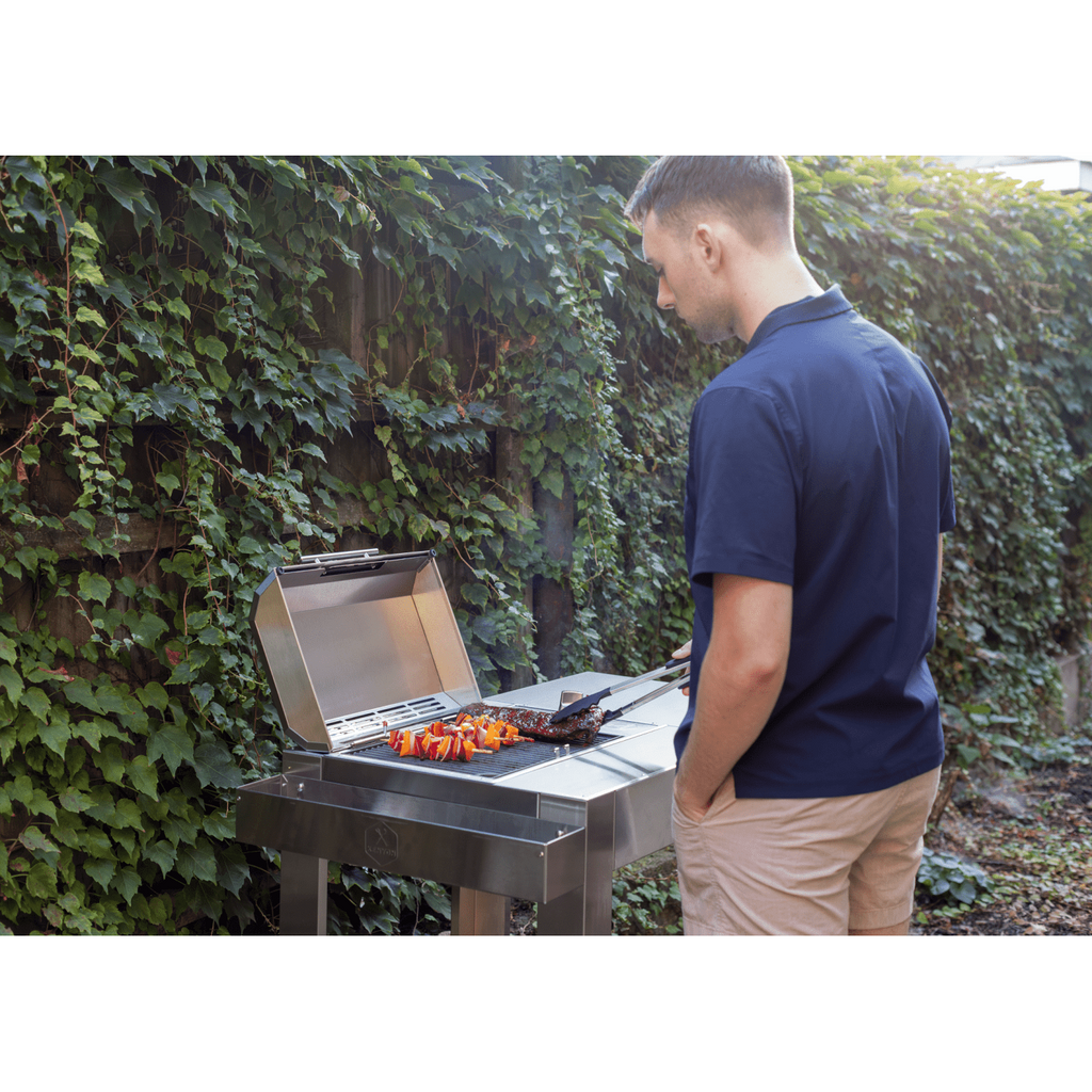 Kenyon City 40-Inch 120V Portable Electric Grill - Premium Freestanding Outdoor Cooking