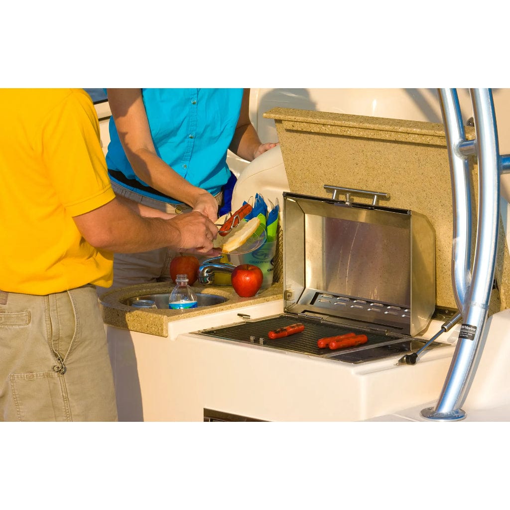 Kenyon Frontier 21-Inch Built-In Electric Grill - 240V Touch Control