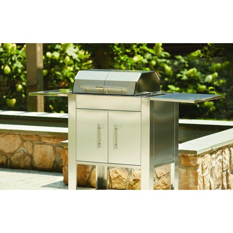 Kenyon Texan 240V Electric Grill with Stand - Dual-Zone Touch Control