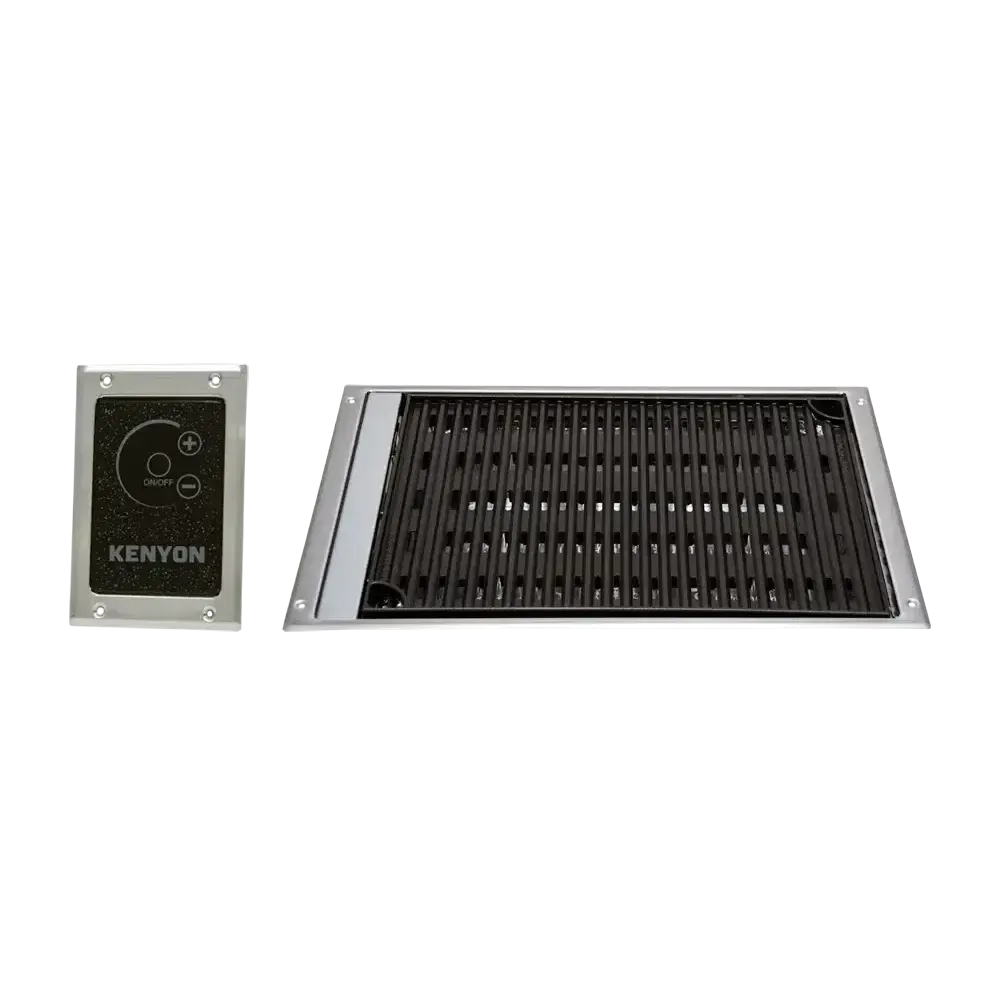 Kenyon Frontier 18-Inch Built-In Electric Grill - 120V Single Burner with Remote Control