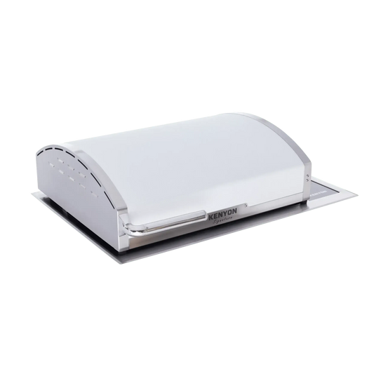 Kenyon Signature 30-Inch Built-In Electric Grill - 240V with IntelliKEN Touch Control and Lighted Lid
