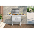 Kenyon Texan 240V Electric Grill with Stand - Premium Dual-Burner Touch Control