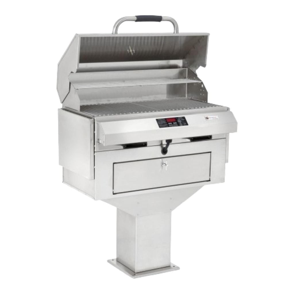 ElectriChef Ruby 32-Inch Pedestal Outdoor Electric Grill - Premium Performance