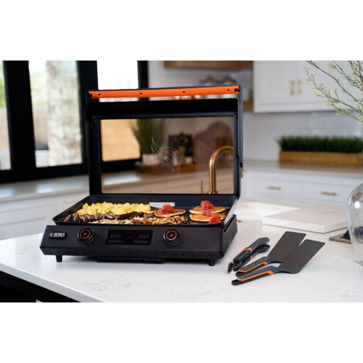 Blackstone 22-Inch E-Series Tabletop Electric Griddle - Portable Indoor Cooking