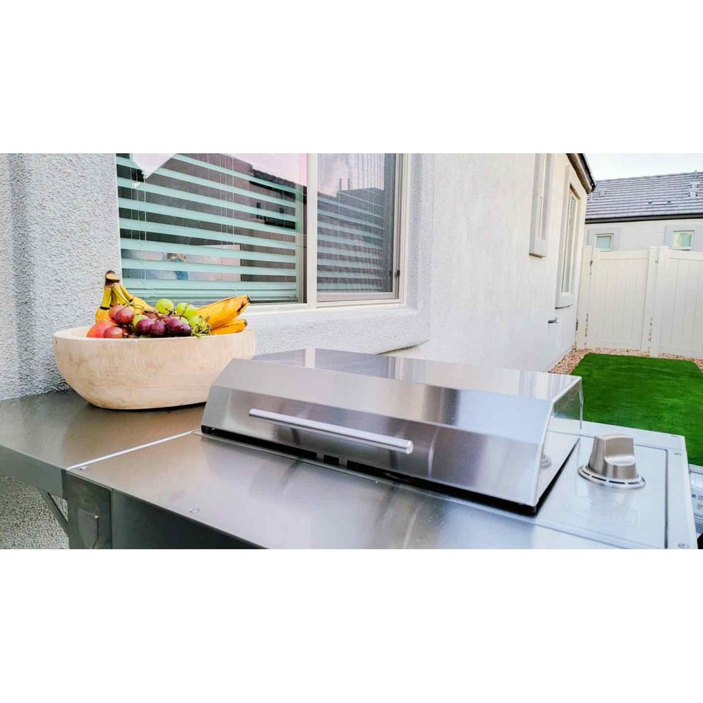 Kenyon City 40-Inch 120V Portable Electric Grill - Premium Freestanding Outdoor Cooking