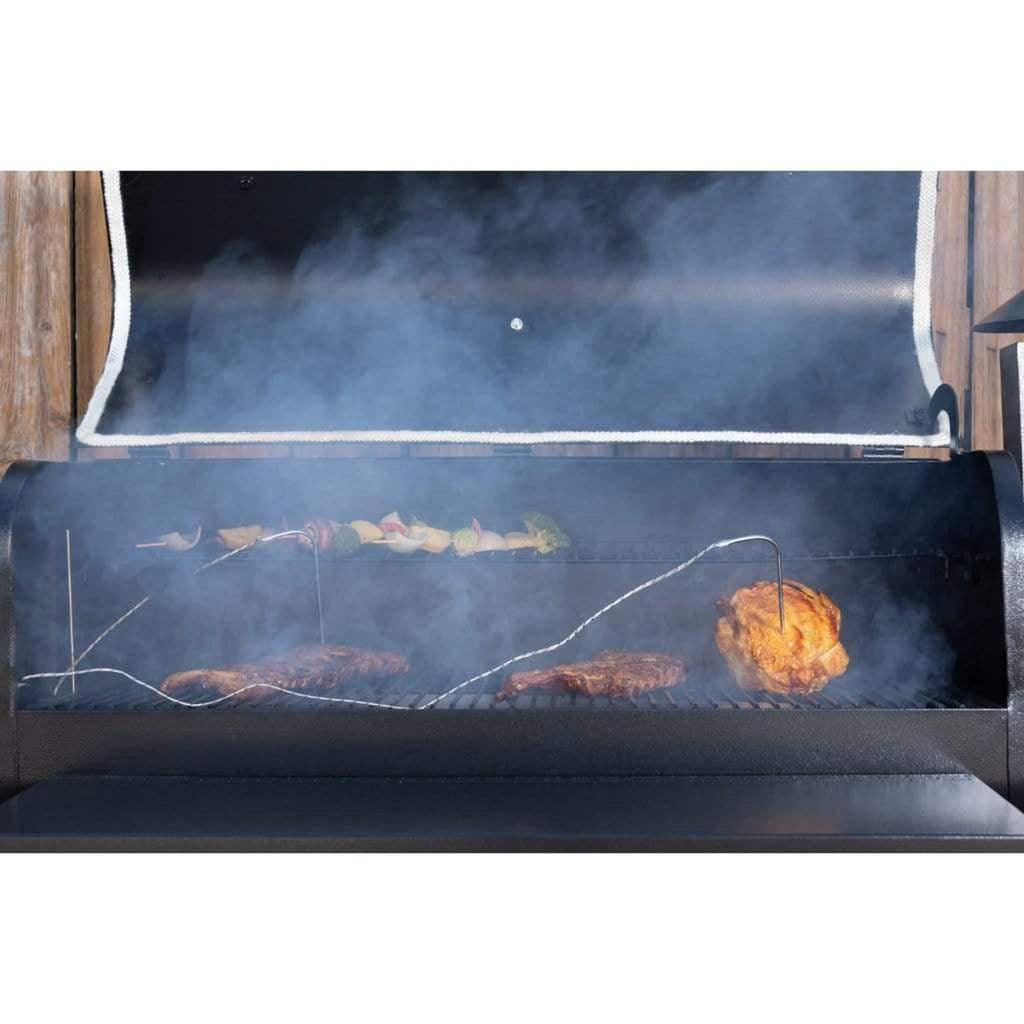 Fire Sense KC King 950 Wood Pellet Grill - Premium Electric Smoker & BBQ