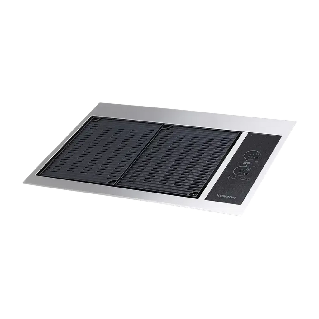 Kenyon Texan 30-Inch Built-In Electric Grill - 208V Dual-Burner with Precision Touch Control