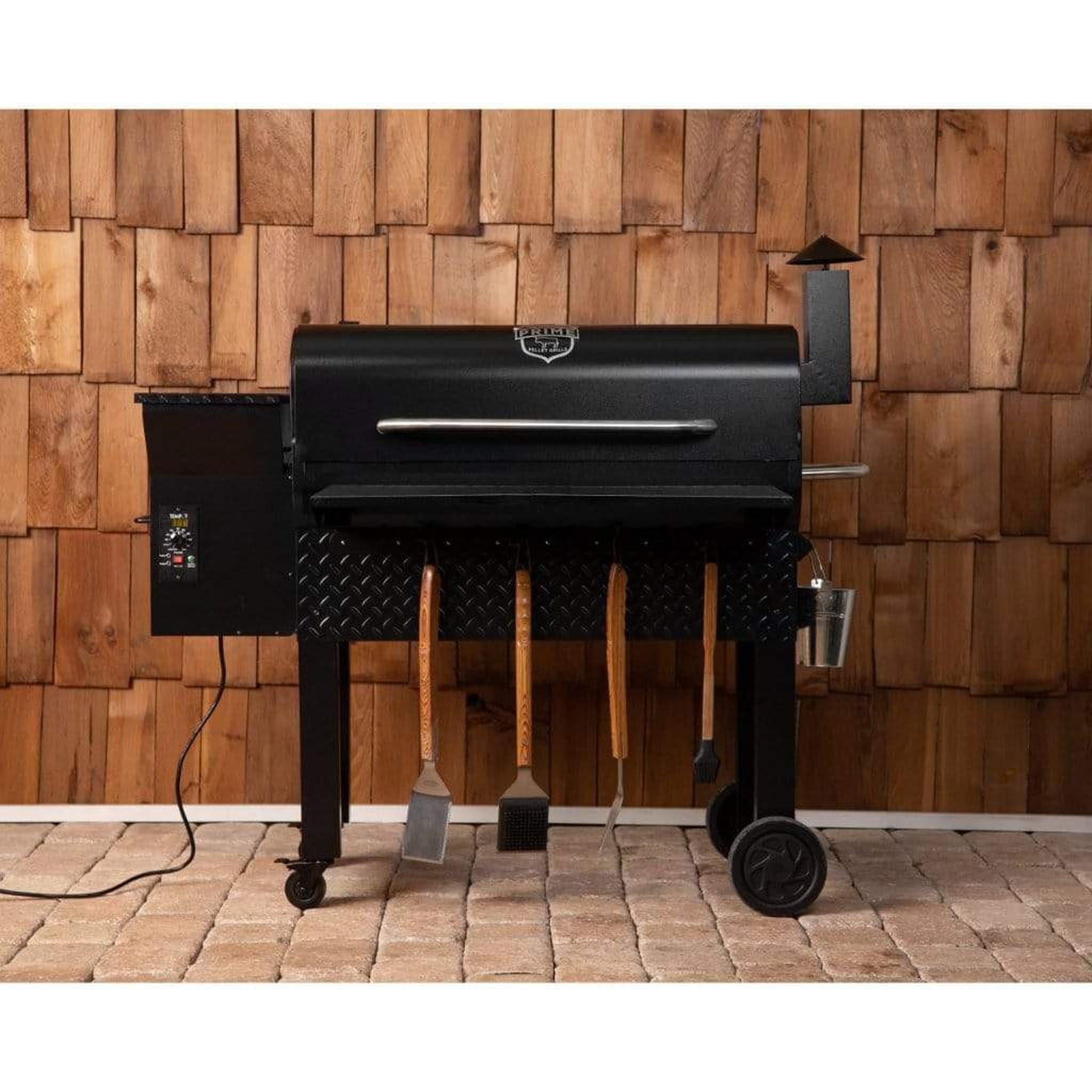 Fire Sense KC King 950 Wood Pellet Grill - Premium Electric Smoker & BBQ