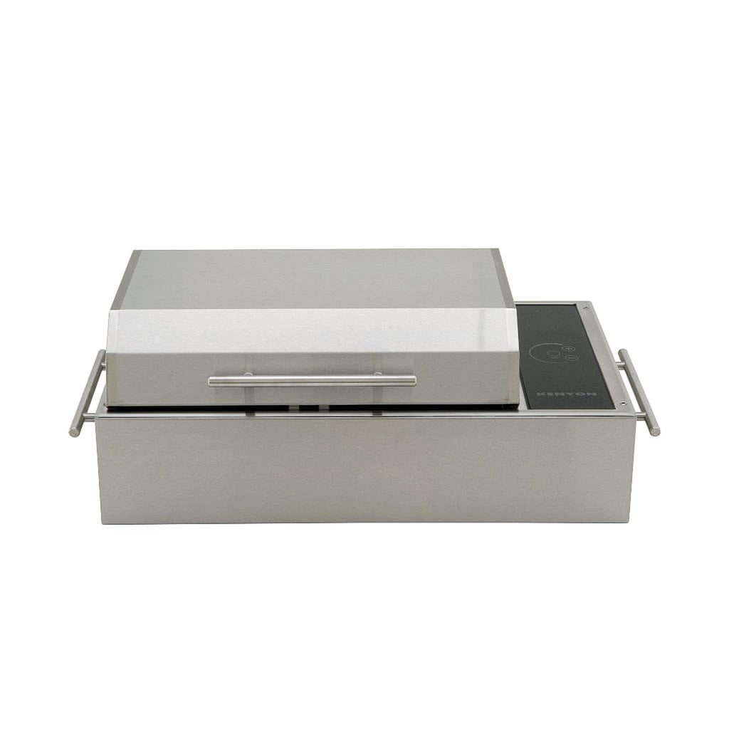 Kenyon Frontier 21-Inch Portable Electric Grill - 120V Single-Burner with Precision Touch Control