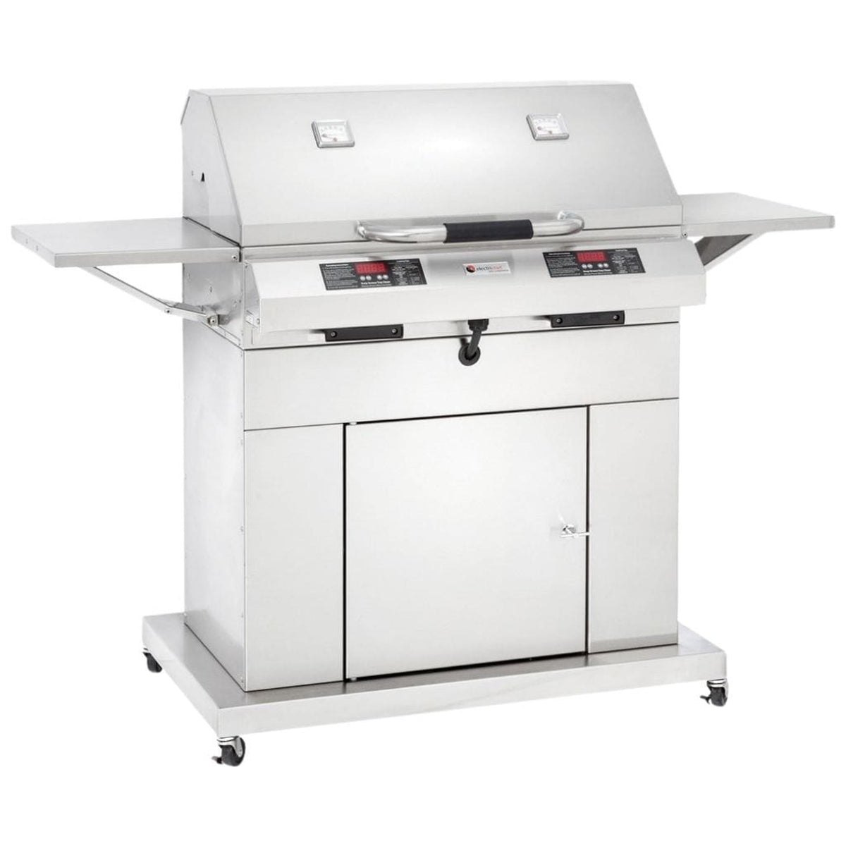 ElectriChef Ruby 32-Inch Dual-Zone Electric Grill with Closed-Base Cabinet