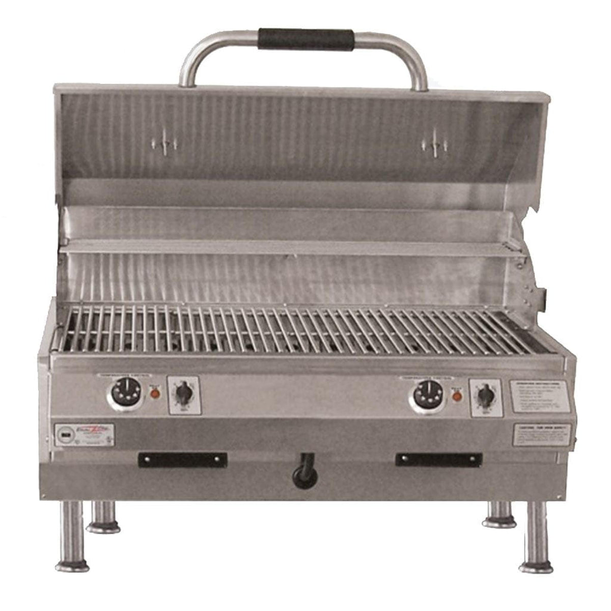 ElectriChef Ruby 32-Inch Dual-Zone Electric Outdoor Grill for Precision Tabletop Cooking