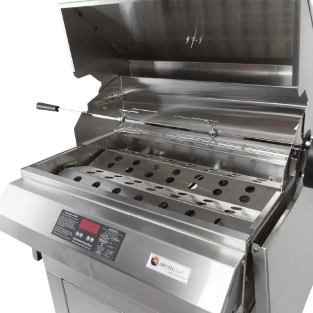 ElectriChef Ruby 32-Inch Pedestal Outdoor Electric Grill - Premium Performance