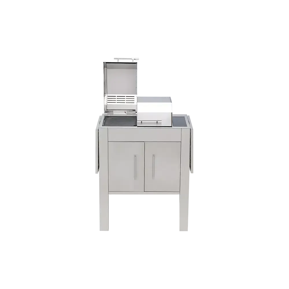 Kenyon Texan 240V Electric Grill with Stand - Dual-Zone Touch Control