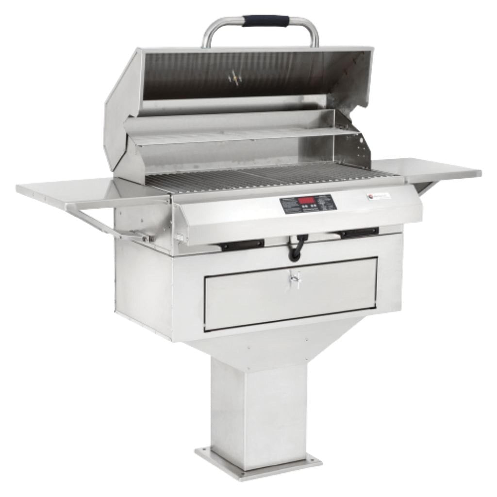 ElectriChef Emerald 24-Inch Pedestal Outdoor Electric Grill - Premium Performance