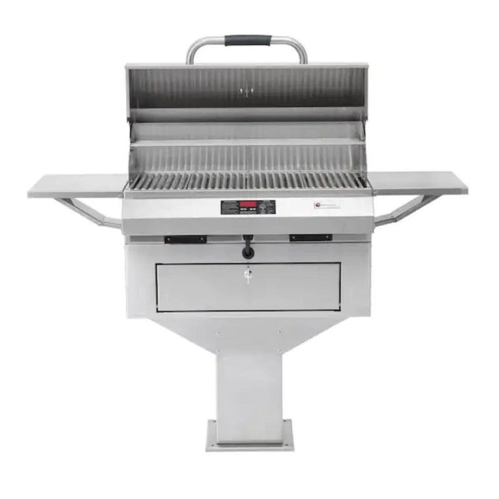 ElectriChef Emerald 24-Inch Pedestal Outdoor Electric Grill - Premium Performance