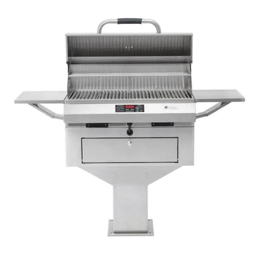 ElectriChef Emerald 24-Inch Pedestal Outdoor Electric Grill - Premium Performance