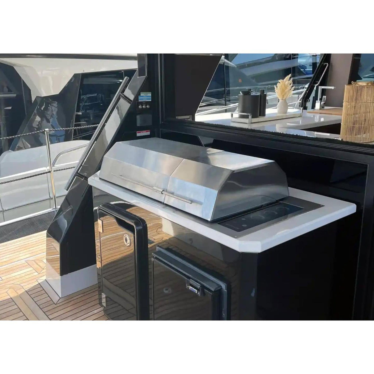 Kenyon Big American 41-Inch 208V 3-Burner Built-In Electric Grill with IntelliKEN Touch Control