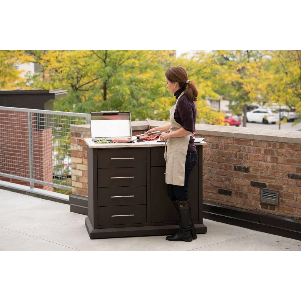 Kenyon Frontier 21-Inch Built-In Electric Grill - 240V Touch Control