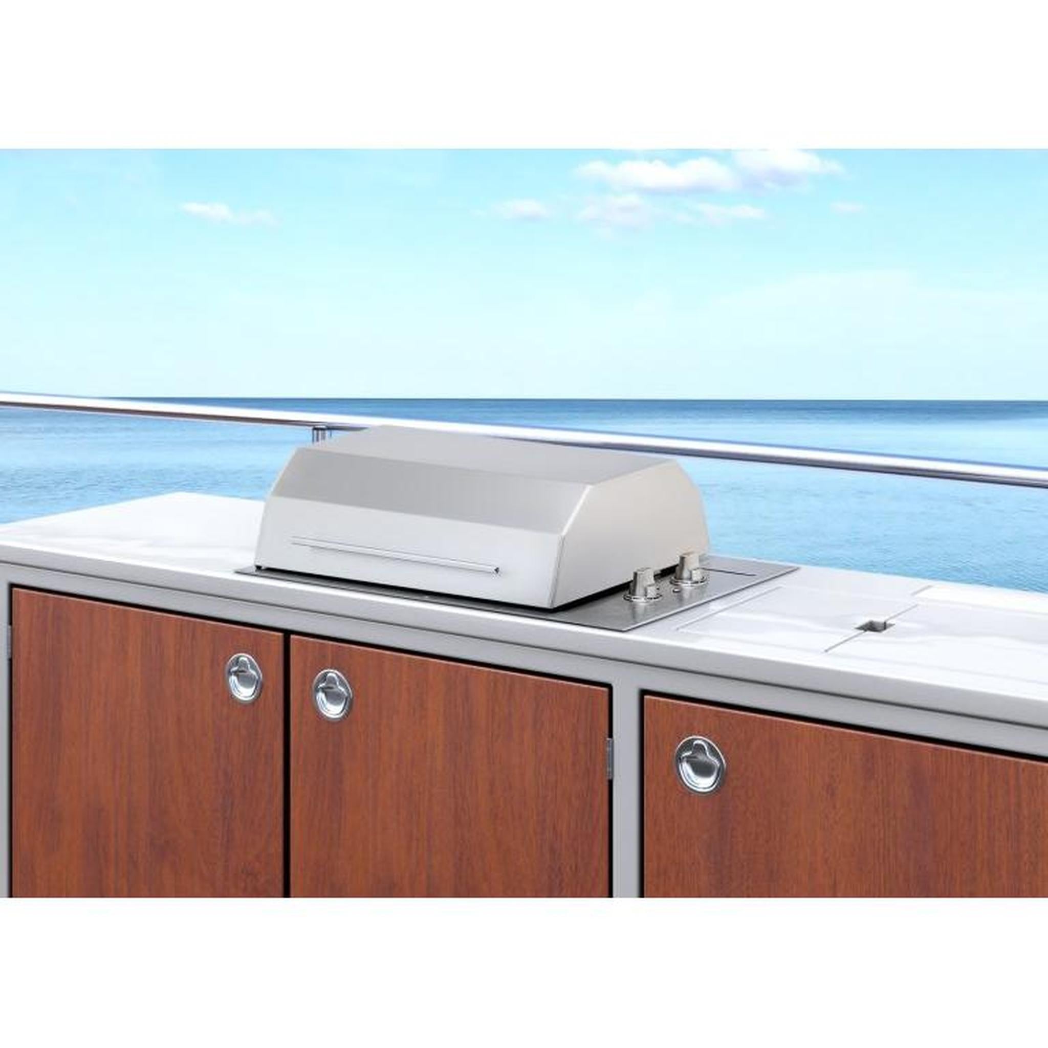 Kenyon Texan 30-Inch Built-In Electric Grill - 240V Dual-Burner with Precision Knob Control