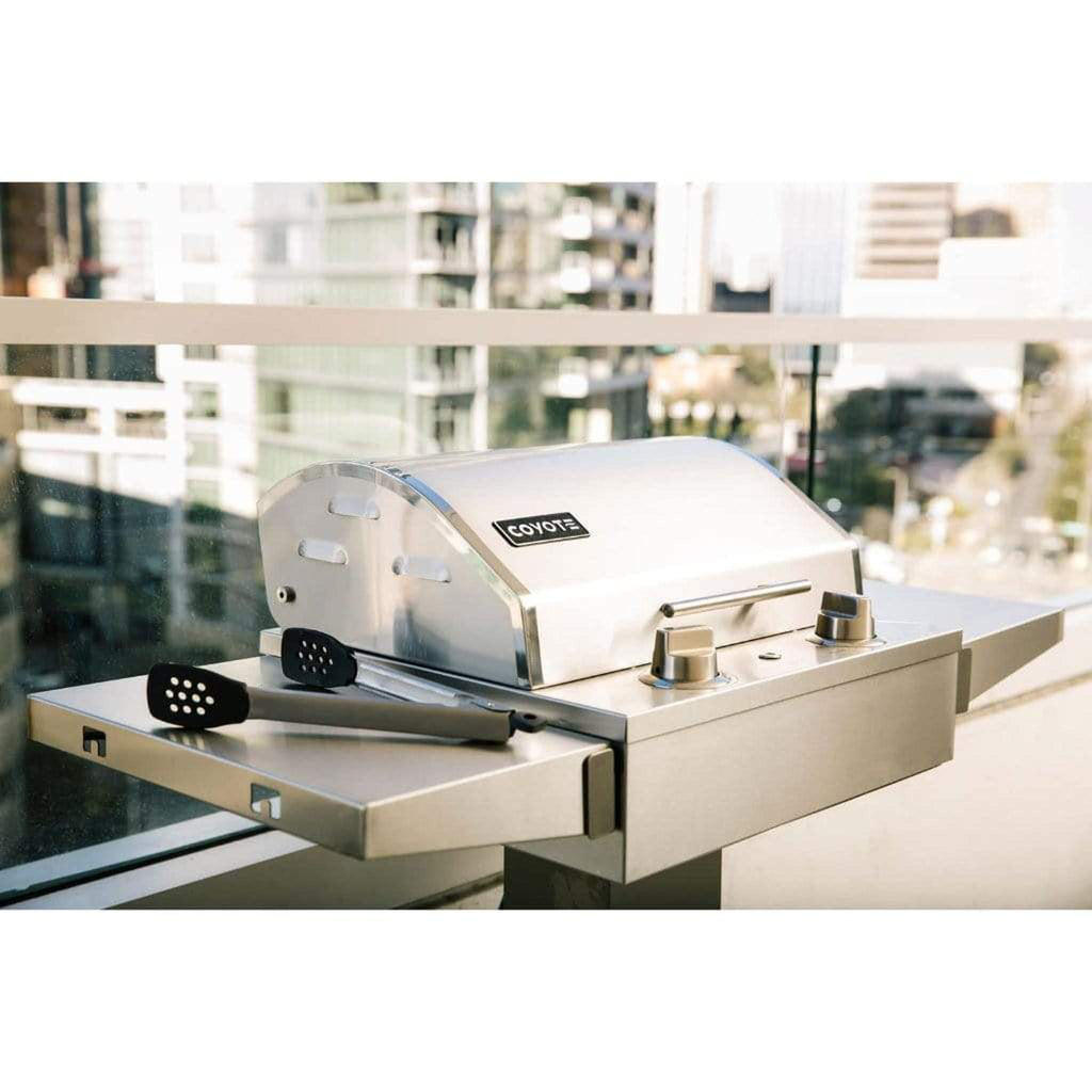 Coyote 18-Inch Portable Electric Grill - 1300-Watt High-Performance Outdoor Cooking
