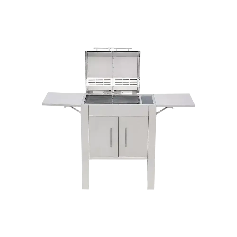 Kenyon Texan 240V Electric Grill with Stand - Dual-Zone Touch Control