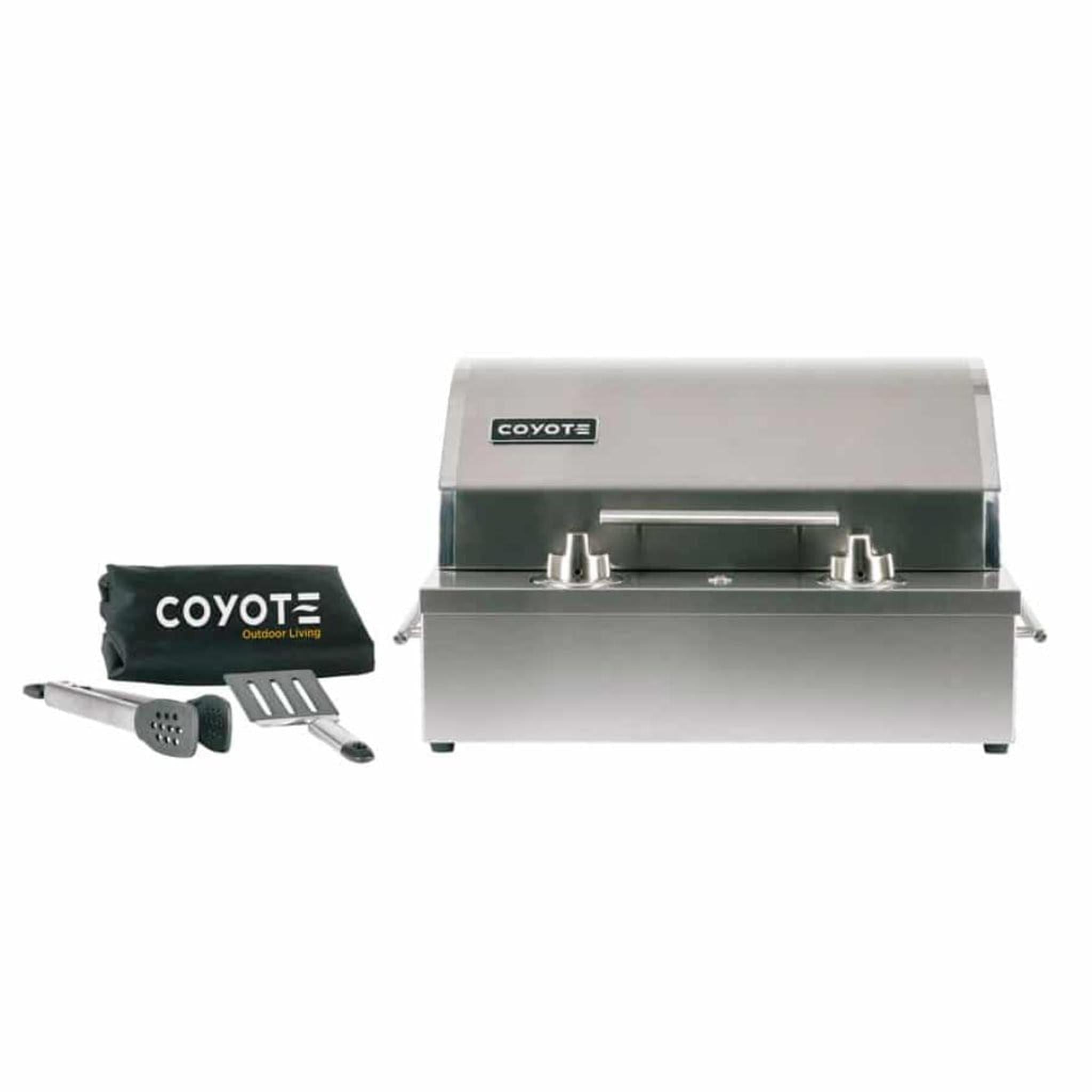 Coyote 18-Inch Portable Electric Grill - 1300-Watt High-Performance Outdoor Cooking